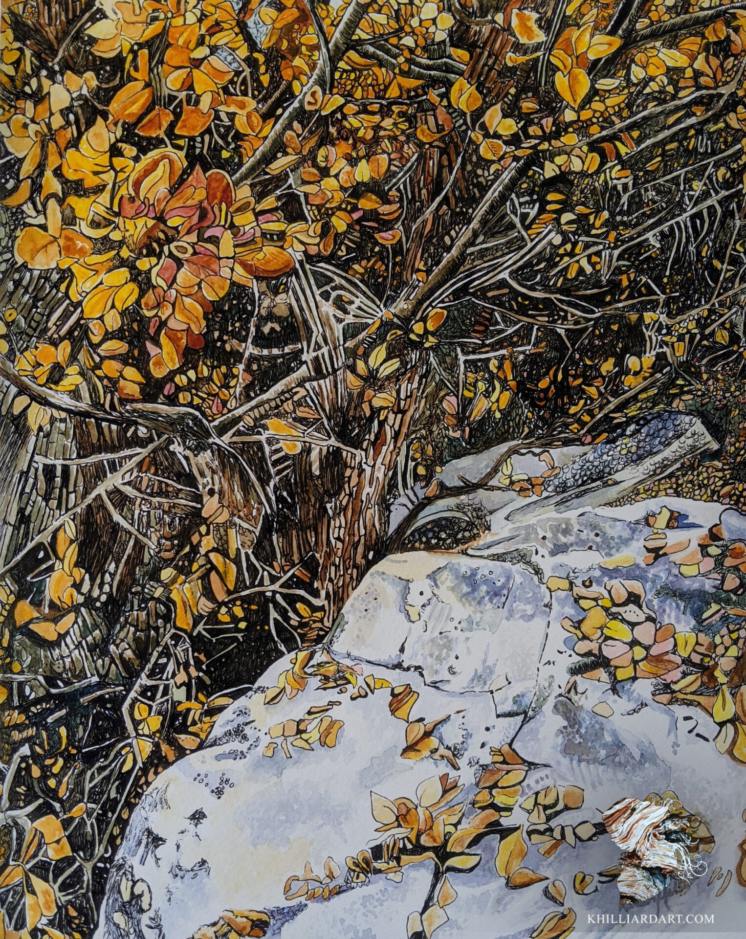 Fall in Red Rock Canyon | Karen Hilliard Art | Prints