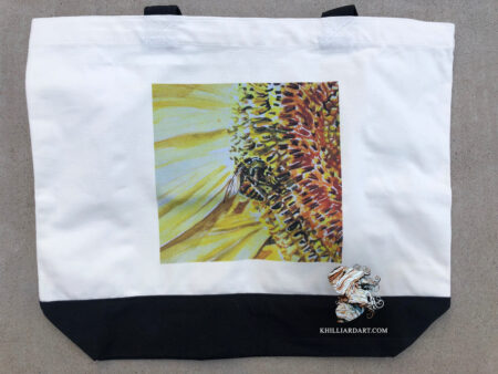 Bag Large Bee | Karen Hilliard Art | Print | Bags