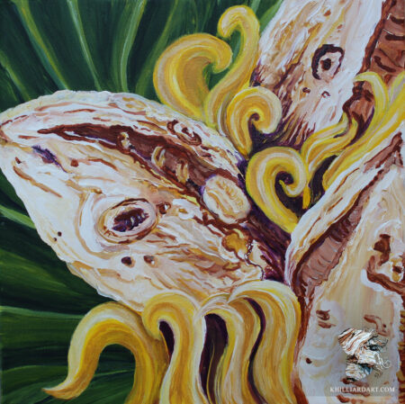 Curly | Karen Hilliard Art | Original Acrylic Painting