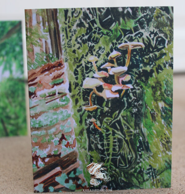 California Redwood Series Greetings Cards • Watercolor Painting • Karen Hilliard Art