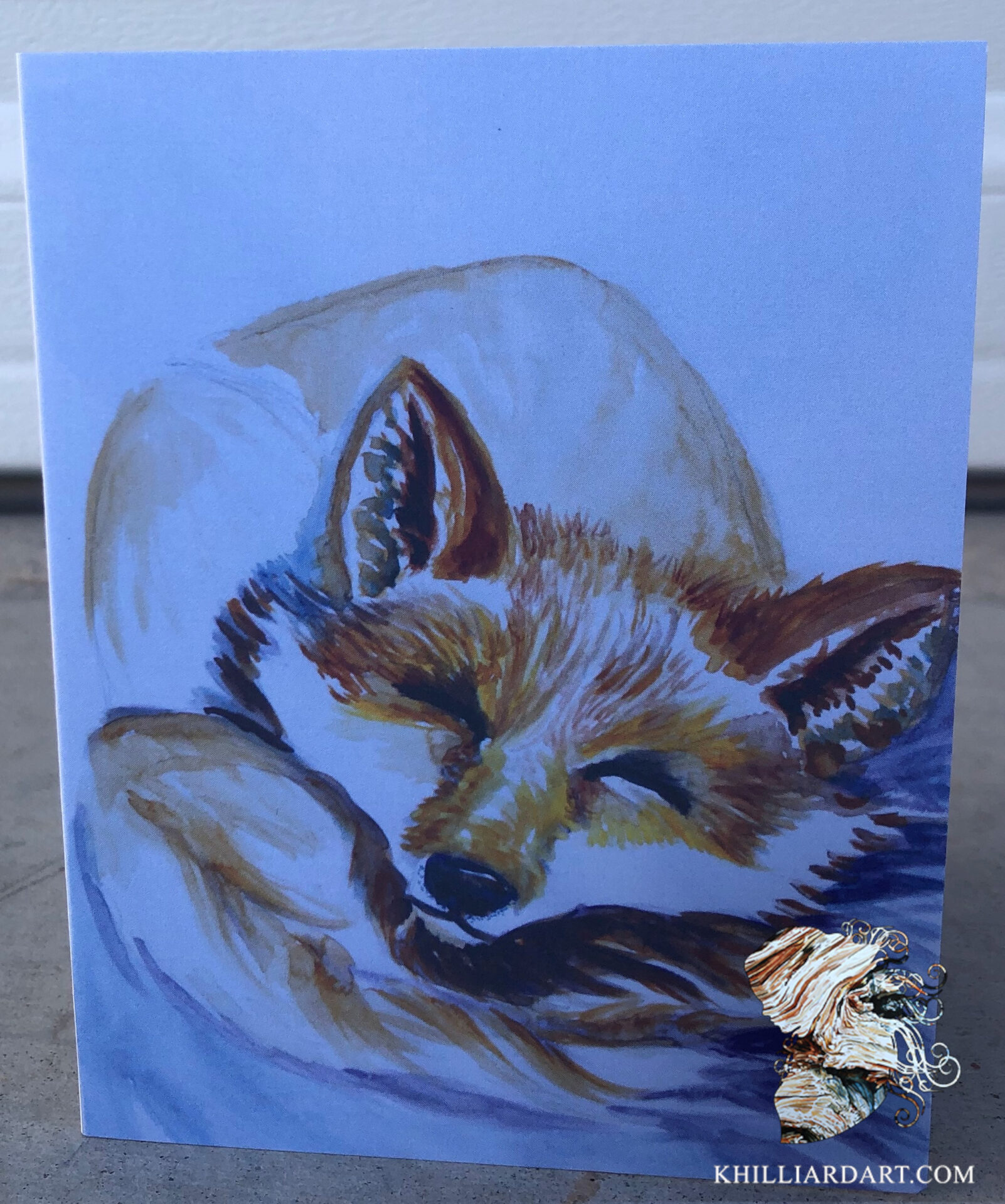 Woodland Greeting Cards | Fox | Karen Hilliard Art | Watercolor Animals