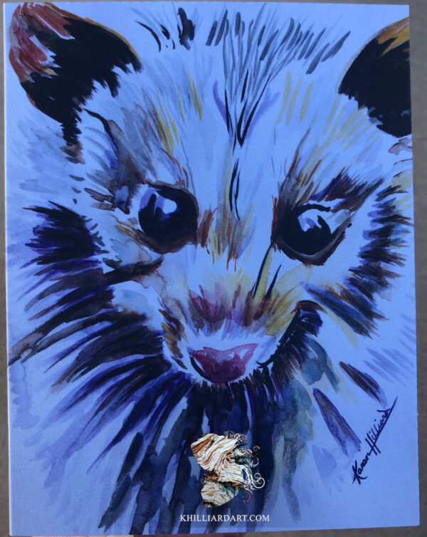 Woodland Greeting Cards | Possum | Karen Hilliard Art | Watercolor Animals